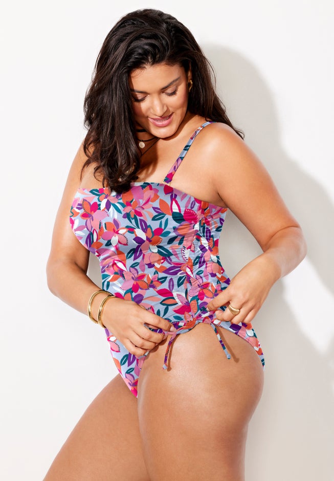 Essential Bandeau Adjustable One Piece image number 5