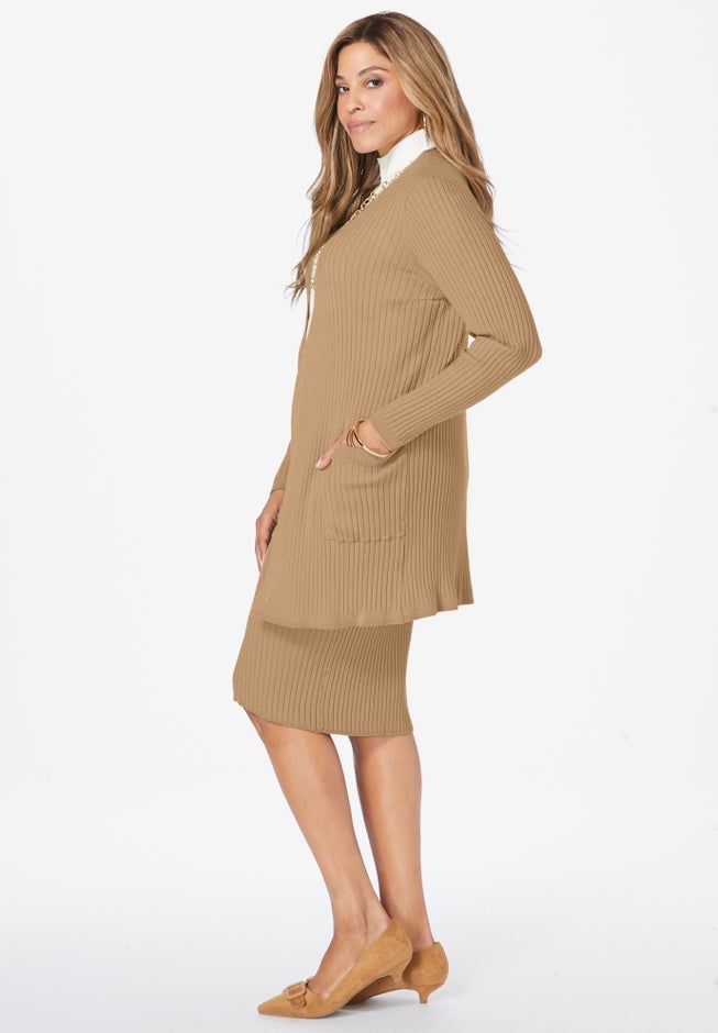 2 Piece Sweater Skirt Set image number 2