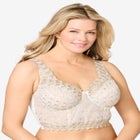 Amoureuse® Longline Embroidered Bra image number null