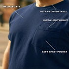 The Ultra-Light Comfort Pocket Tee image number 1