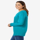 Perfect Long-Sleeve V-Neck Tee image number 2