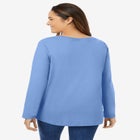 Perfect Long-Sleeve V-Neck Tee image number 1
