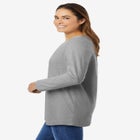Perfect Long-Sleeve V-Neck Tee image number null