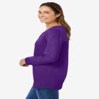 Perfect Long-Sleeve V-Neck Tee image number null