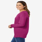 Perfect Long-Sleeve V-Neck Tee image number null