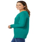 Perfect Long-Sleeve V-Neck Tee image number null