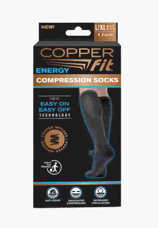 Copper Fit™ Energy Compression Socks image number 1