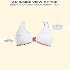 Genius Cross Back Bikini Top image number null