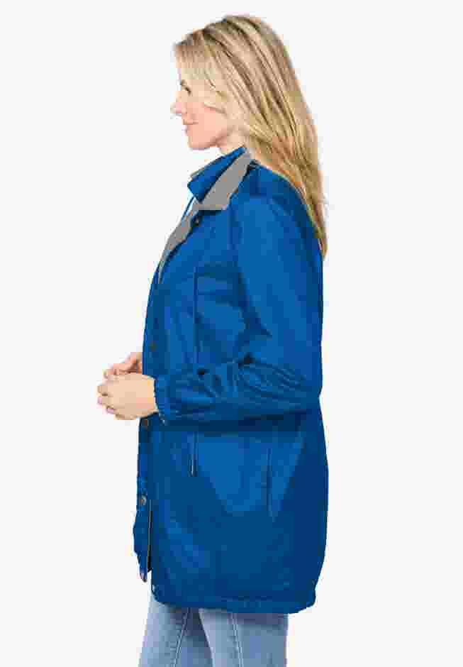 Fleece Nylon Reversible Jacket image number 2