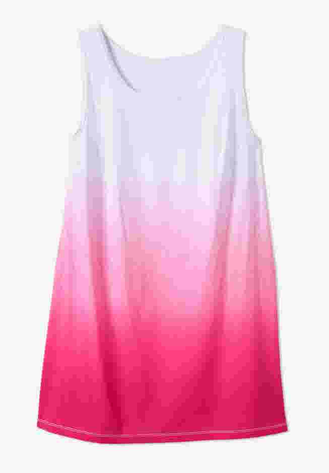Longer-Length Dip-Dye Sleeveless Tunic image number 3