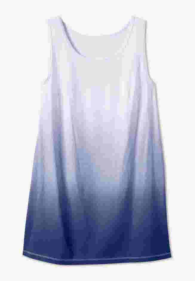 Longer-Length Dip-Dye Sleeveless Tunic image number 4