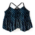 Longer-Length Mesh Tankini Top image number null