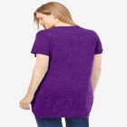 Marled V-Neck Tunic image number null