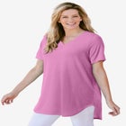 Marled V-Neck Tunic image number null