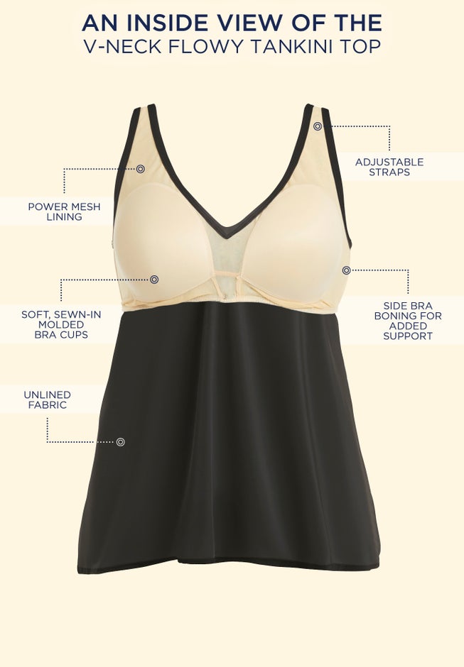 Flowy Tankini Top image number 5