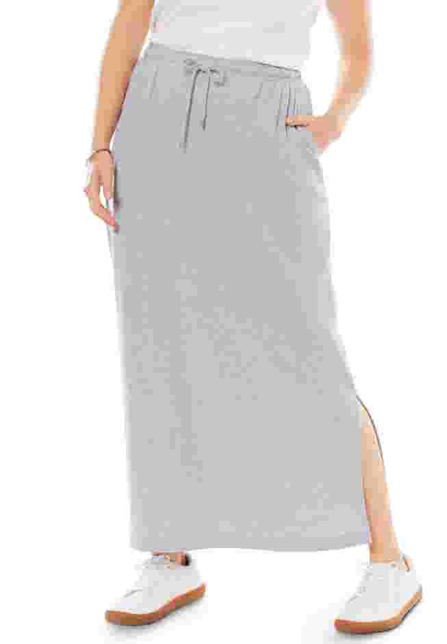 Sport Knit Side-Slit Skirt image number 4