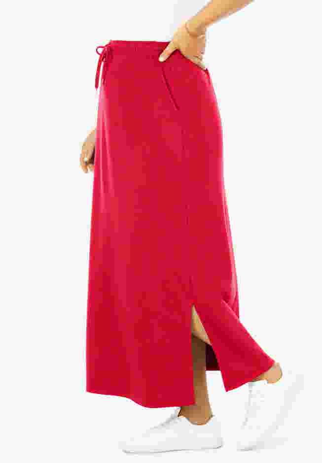 Sport Knit Side-Slit Skirt image number 2