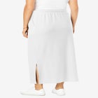 Sport Knit Side-Slit Skirt image number null