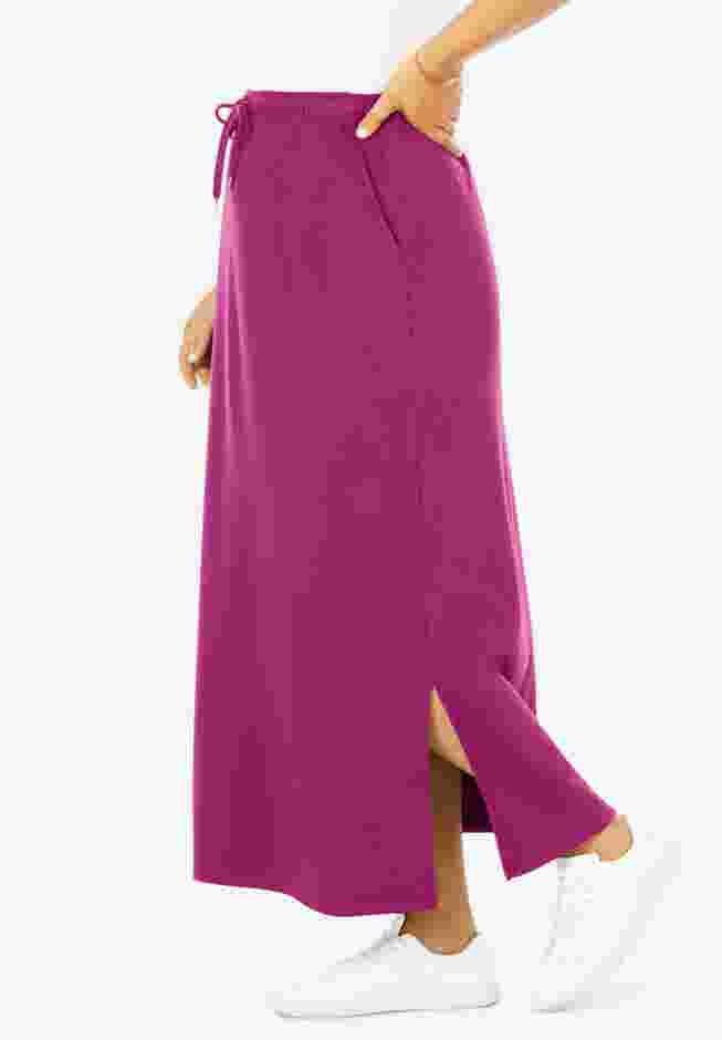 Sport Knit Side-Slit Skirt image number 2