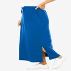 Sport Knit Side-Slit Skirt image number null
