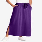 Sport Knit Side-Slit Skirt image number null