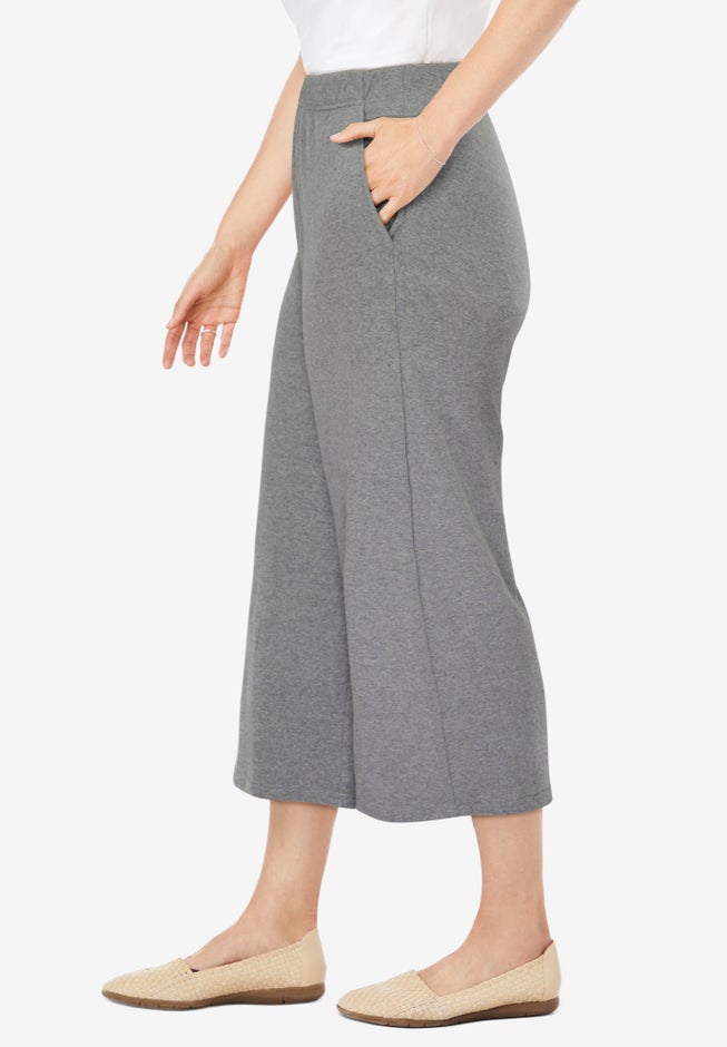 7-Day Knit Culotte image number 2