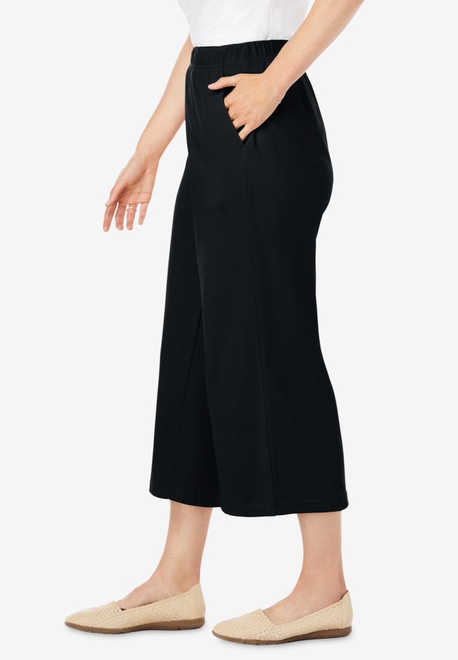 7-Day Knit Culotte image number 2