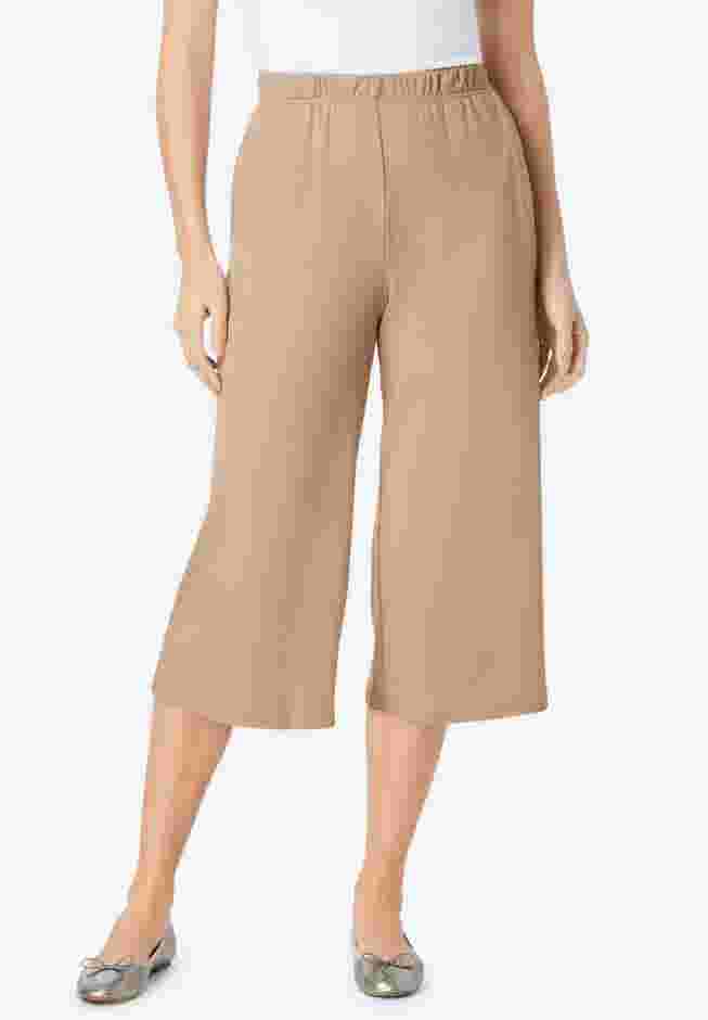 7-Day Knit Culotte image number 0