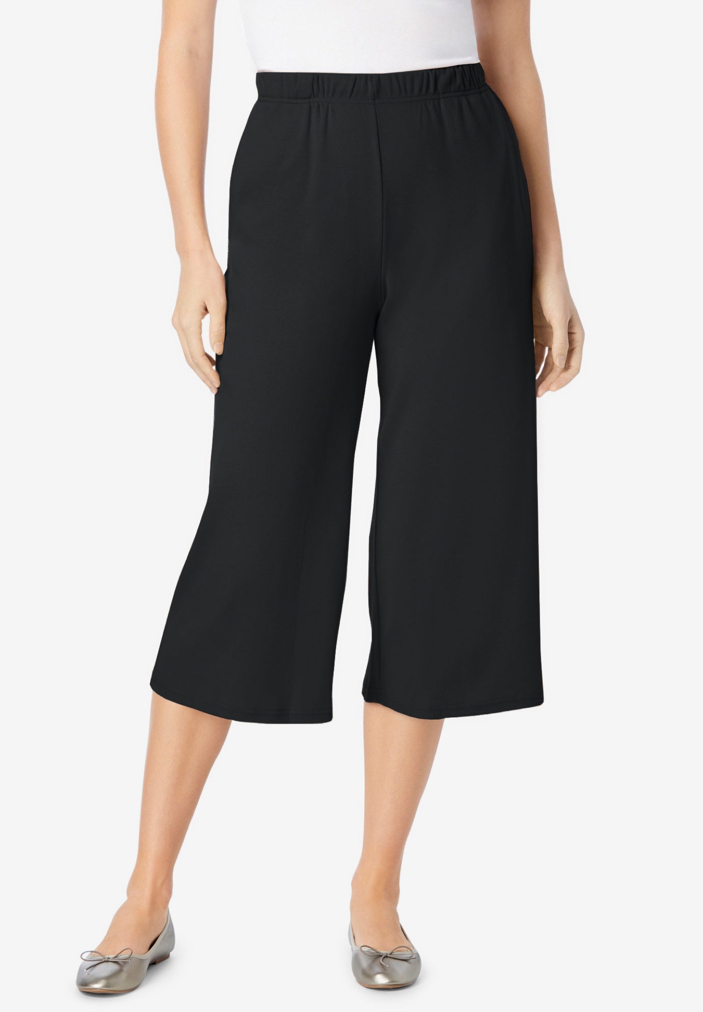 7-Day Knit Culotte image number 0