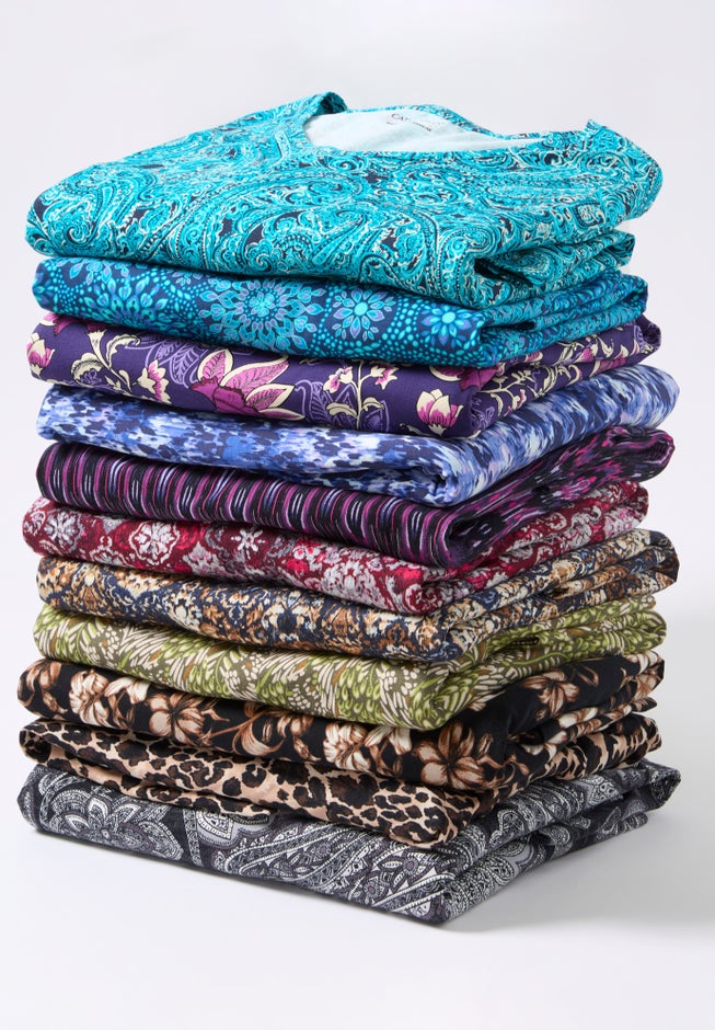 Suprema&reg; 3/4 Sleeve V-Neck Tee image number 4