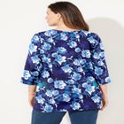 Suprema&reg; 3/4 Sleeve V-Neck Tee image number 1