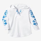 Embroidered Hoodie Sweatshirt image number null