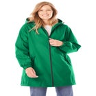 Hooded Slicker Raincoat image number null