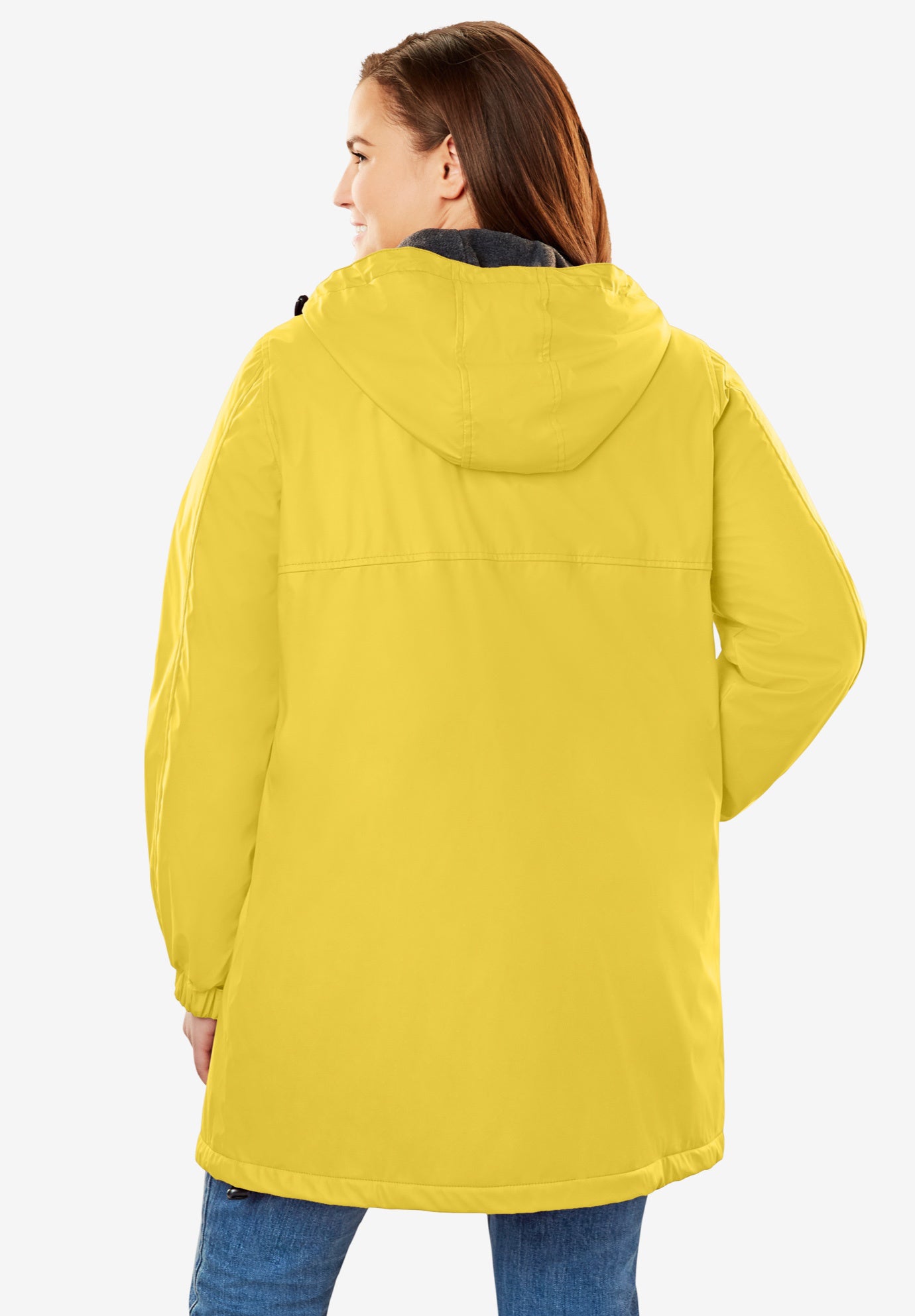 Hooded Slicker Raincoat image number 1