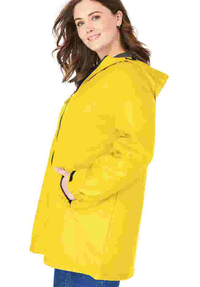 Hooded Slicker Raincoat image number 2