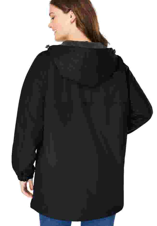 Hooded Slicker Raincoat image number 1