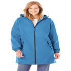 Hooded Slicker Raincoat image number 0