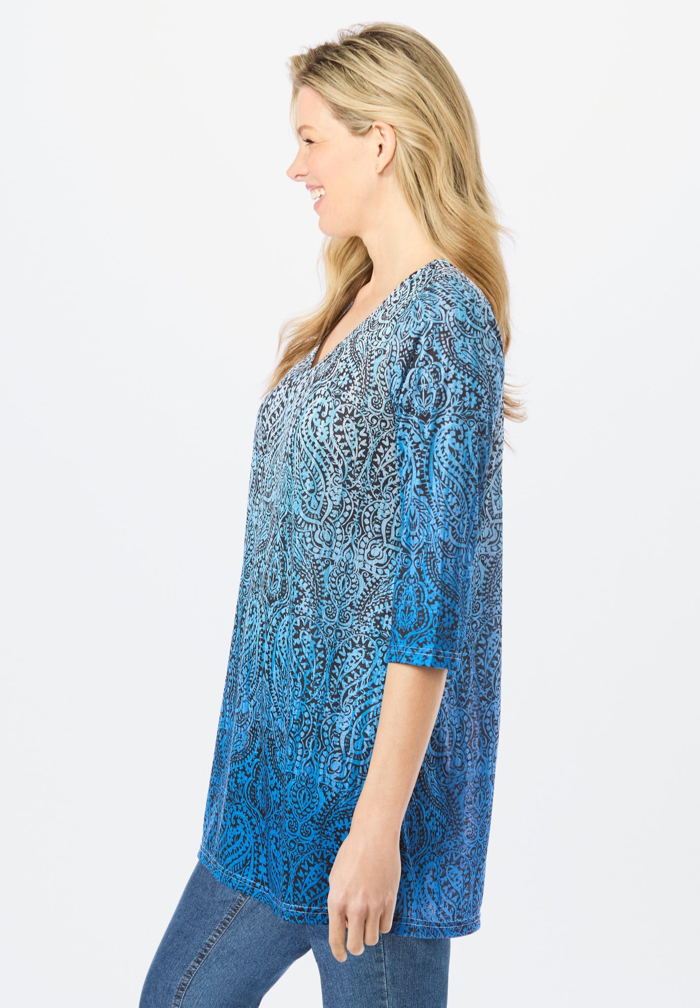 Watercolor Tunic image number 3