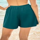 Loose Swim Short with Built-In Tummy Control Brief image number null