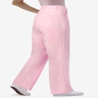 Back-Elastic All-Cotton Denim Carpenter Jeans image number null