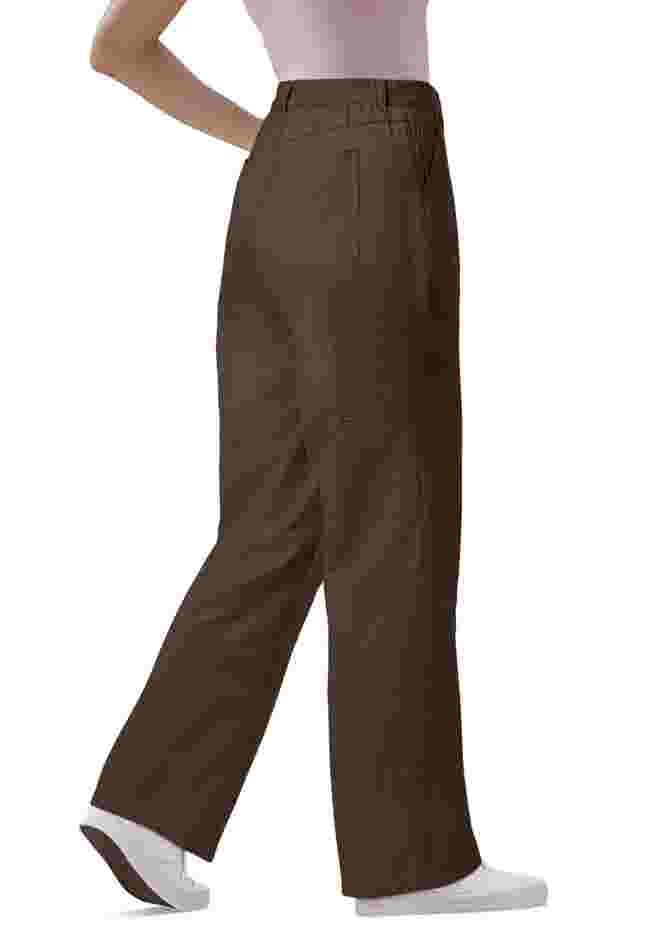 Women's Plus-Size Denim Carpenter Pants image number 2