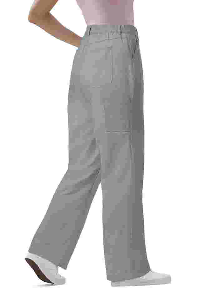 Women's Plus-Size Denim Carpenter Pants image number 2