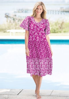 Tiered Print Lounger