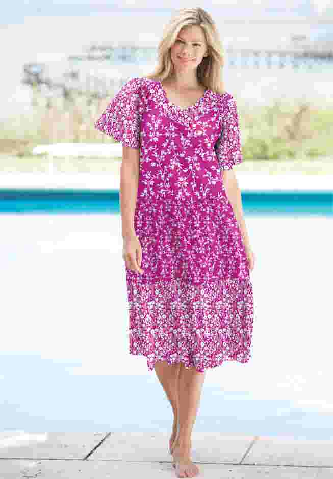 Tiered Print Lounger image number 3
