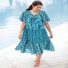 Tiered Print Lounger image number null