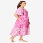 Tiered Print Lounger image number null