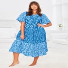 Tiered Print Lounger image number 0