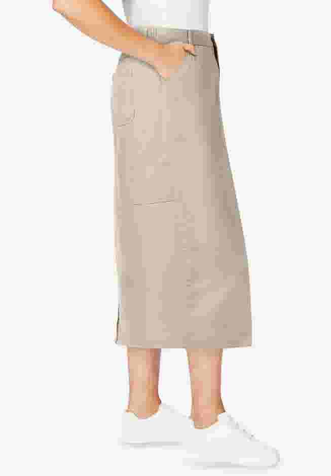 Carpenter Denim Skirt image number 2