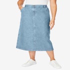 Carpenter Denim Skirt image number null