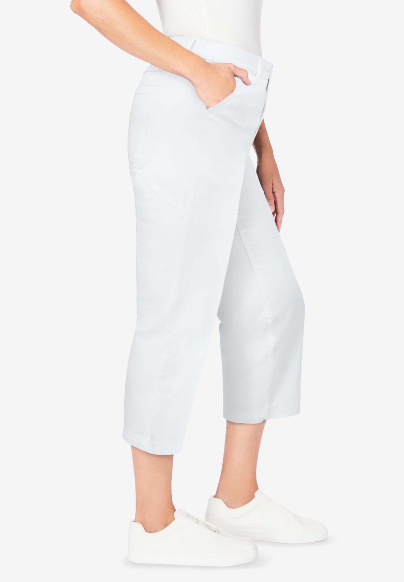 Carpenter Denim Capri image number 2